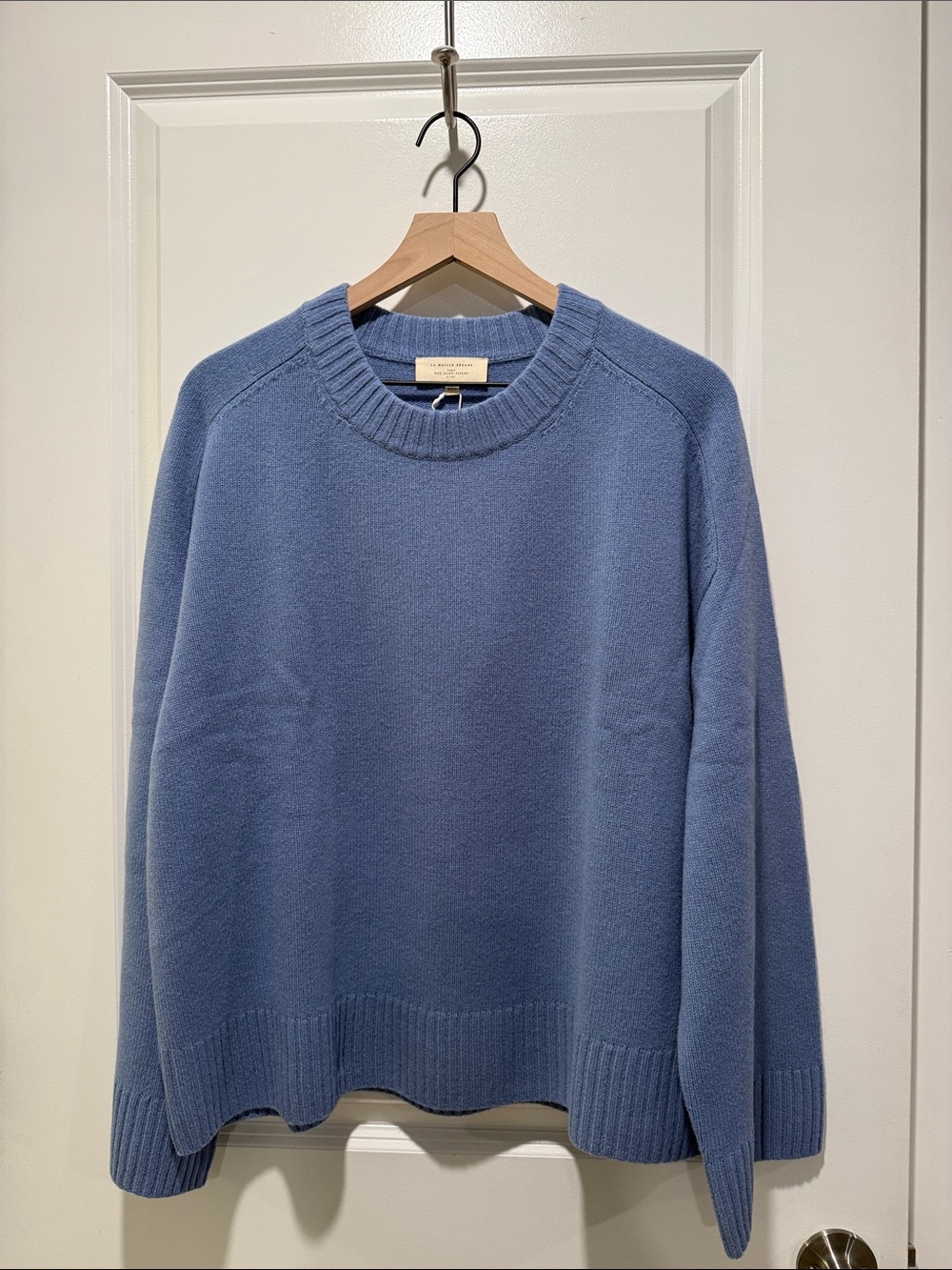 Sezane Maurice Jumper Vintage Blue - Size XXL